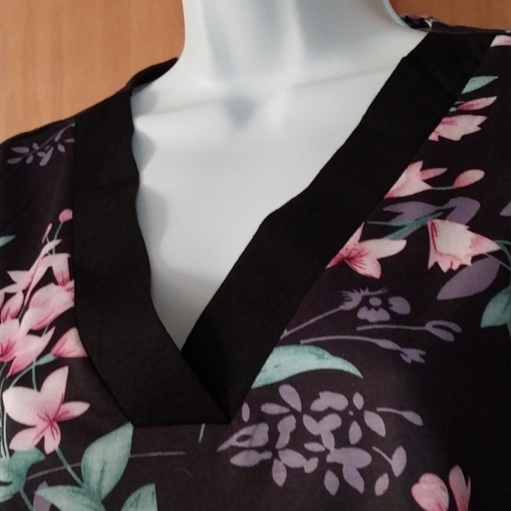 Afifei Women's Sleepwear Capri Pajama Sets Short   Sleeve  NWT Size S - Picture 8 of 15